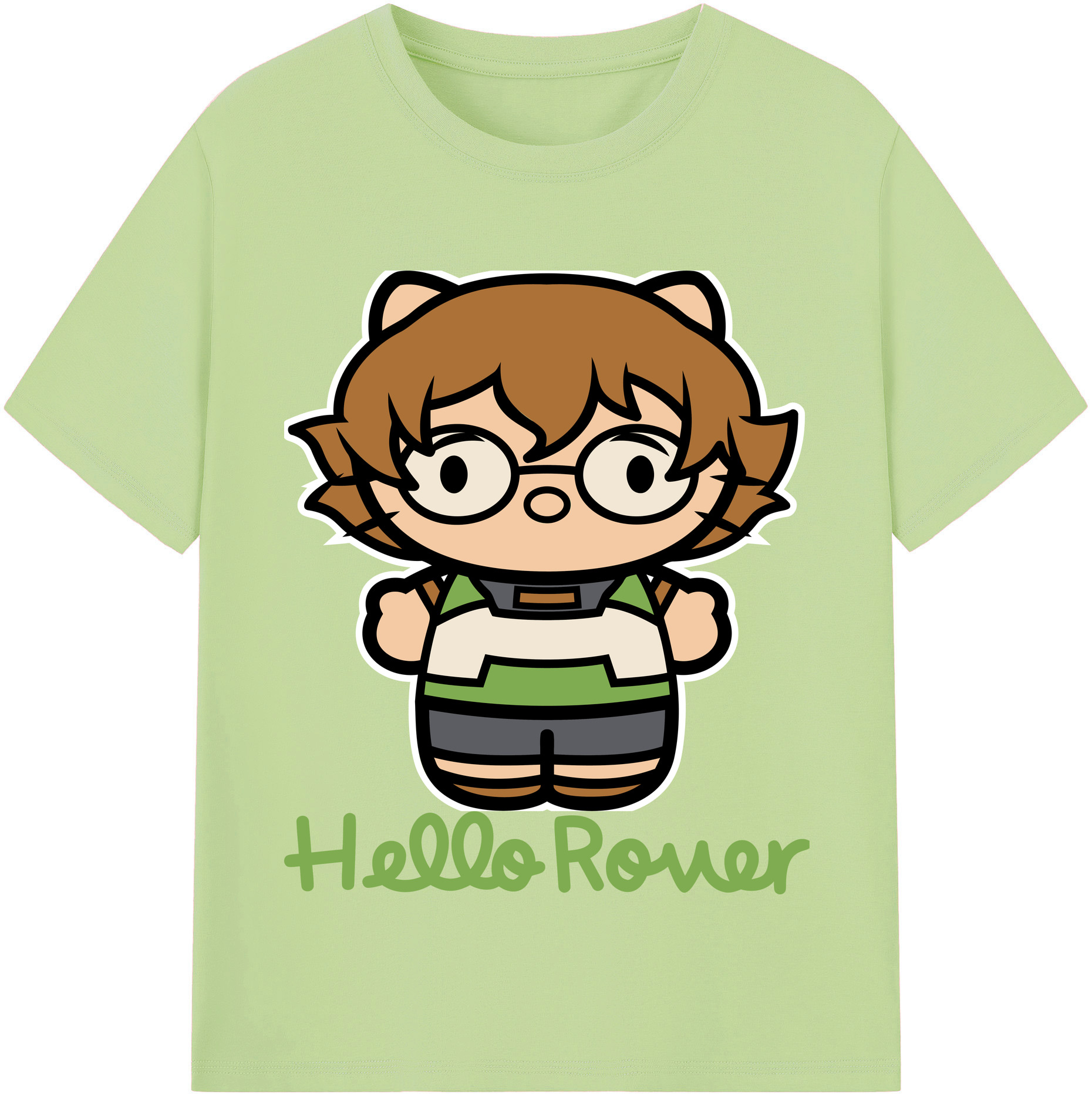 （画像用） Hello Kitty ハローキティ 綿100％半袖Tシャツ（フロントプリント）